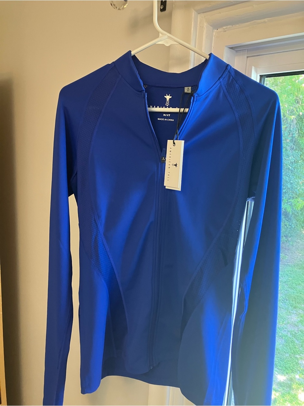 American Tall extra-tall zip-up performance jacket